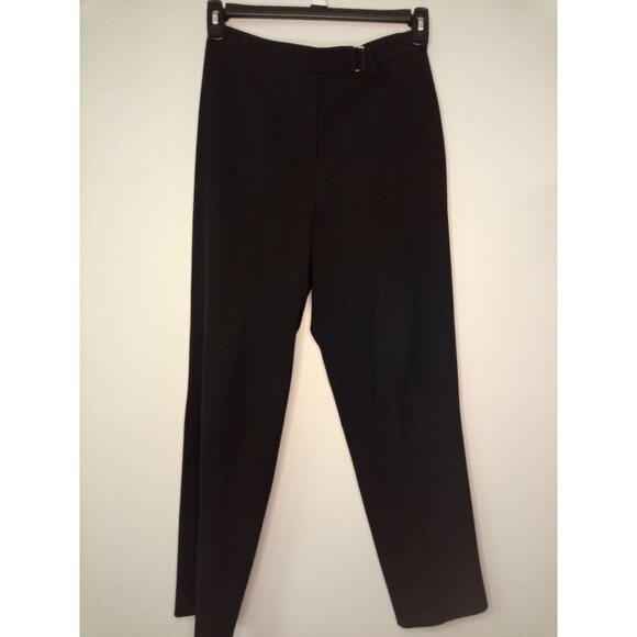 Worthington Black Petite Stretch Trousers Pants Size 6P - Picture 1 of 5
